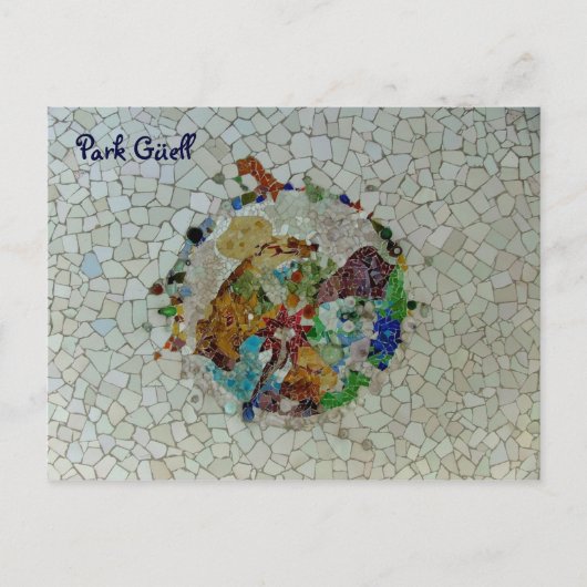 Park Güell Briefkaart (Voorkant)