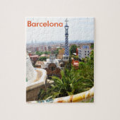 Park Guell in Barcelona, Spanje Legpuzzel (Verticaal)