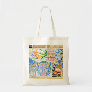 Park Guell mosaics Bag Tote Bag