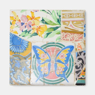 Park Guell mosaics Magnet Magneet