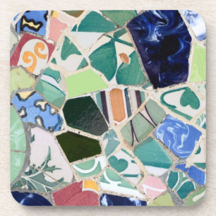 Park Guell mosaics onderzetter