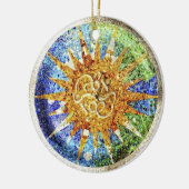 Park Guell mosaics Ornament (Links)