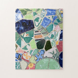 Park Guell mosaics puzzle Legpuzzel