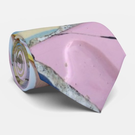 Park Guell mosaics Stropdas (Opgerold)