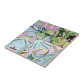 Park Guell mosaics Tegeltje (Zijkant)