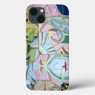 Park Guell-mozaïeken iPhone 13 Hoesje