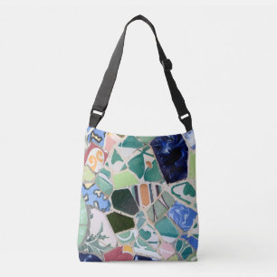 Park Guell-mozaïeken Crossbody Tas