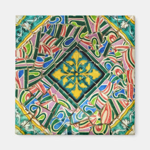 Park Guell-mozaïeken Magneet