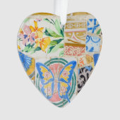 Park Guell-mozaïeken Ornament (voorkant)