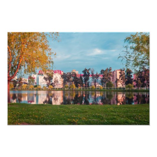 Park in Batumi Foto Afdruk (Voorkant)