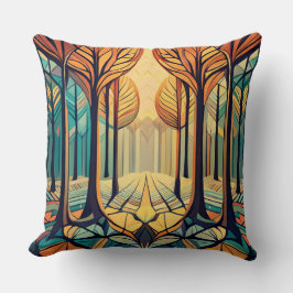 Park in de herfst kussen