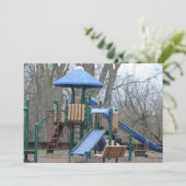 Park Invitation Kaart (Staand voorkant)