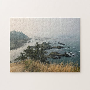 Park Kaap Arago, kust van Oregon Legpuzzel