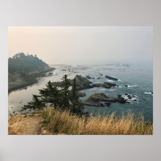 Park Kaap Arago, kust van Oregon Poster (Voorkant)