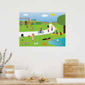  Park Life poster (Keuken)