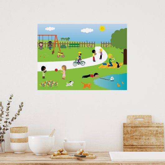 Park Life poster (Keuken)