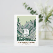 Park Minnesota  Herfsten Briefkaart (Staand voorkant)