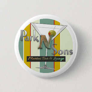 Park N Sons Martini Bar & Lounge Ronde Button 5,7 Cm