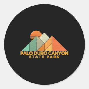 Park Palo Duro Canyon Ronde Sticker