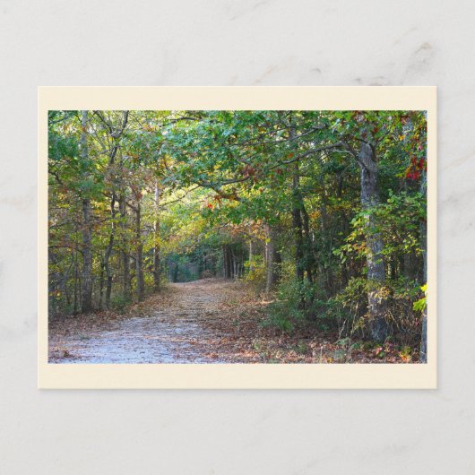 Park Path Briefkaart (Voorkant)