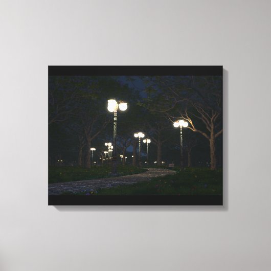 Park Place Canvas Afdruk (Voorkant)