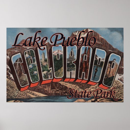 Park Pueblo, Colorado Poster (Voorkant)