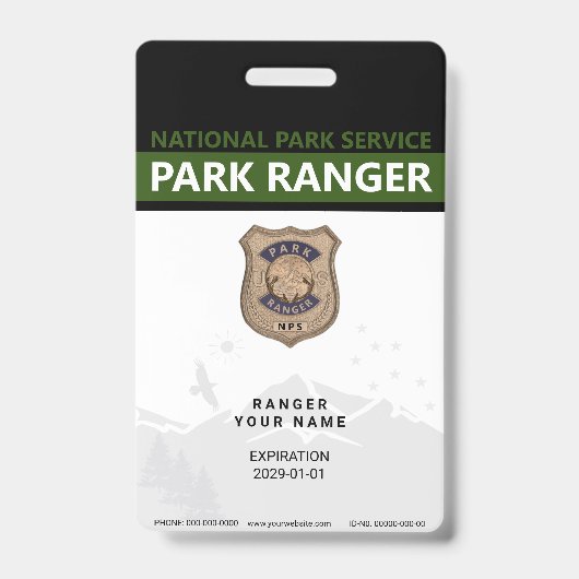Park Ranger Badge (Front)