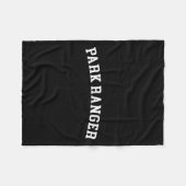 Park Ranger Fleece Deken (Voorkant (Horizontaal))