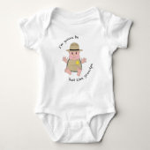 Park ranger grandpa romper (Voorkant)