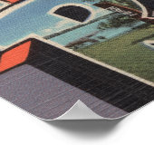 Park Rapids, Minnesota - Grote lettertjes Poster (Hoek)