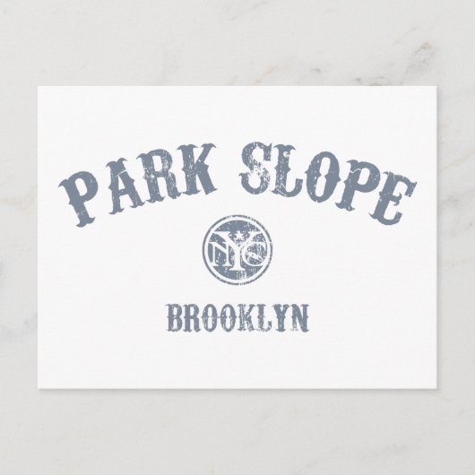 Park Slope Briefkaart (Voorkant)