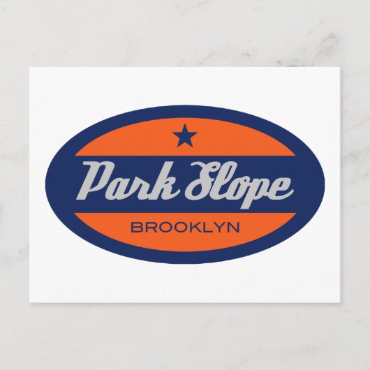 Park Slope Briefkaart (Voorkant)