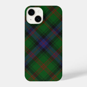 Park tartan green blue plaid iPhone 14 hoesje
