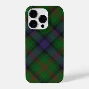 Park tartan green blue plaid iPhone 14 plus hoesje