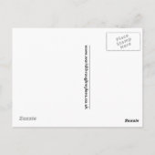 Park uitzicht briefkaart (Achterkant)