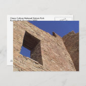 Park van de Cultuur van Chaco het Nationale Briefkaart (Voorkant / Achterkant)