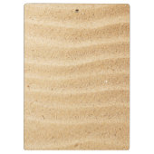 Parkeer op zand Achtergrond - Klembord (Achterkant)