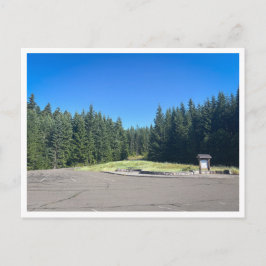 Parkeerterrein Uitzicht Briefkaart