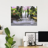 Parken in het Portugese Poster (Thuiskantoor)