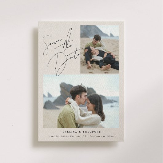 Parker 2 Foto Bruiloft Save the Date