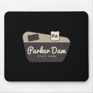 Parker Dam State Park Pennsylvania Welkom Bord Tr Muismat