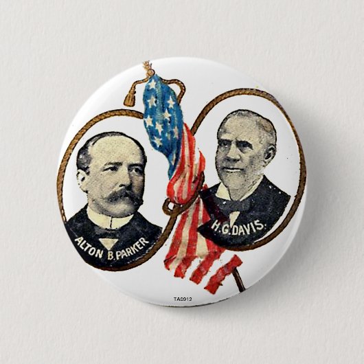 Parker-Davis jute - Button (Voorkant)