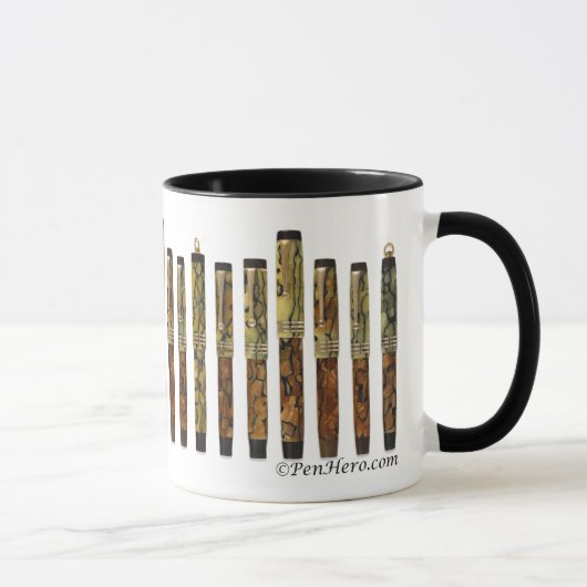 Parker Duofold Deluxe Fontaine Stylos Mug (Droite)