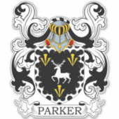 Parker Family Crest Sticker (Voorkant)