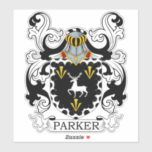 Parker Family Crest Sticker