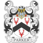 Parker Family Crest Sticker (Voorkant)