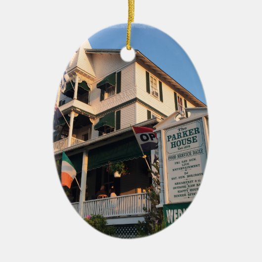 Parker House Keramisch Ornament (Voorkant)