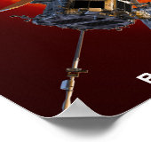 Parker Solar Probe Spacecraft Poster (Hoek)