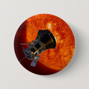 Parker Solar Probe Spacecraft Ronde Button 5,7 Cm