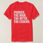 ParkerParker Naam Parker voornaam T-shirt (Design voorkant)